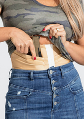 LITE Concealed Carry Corset - Natural