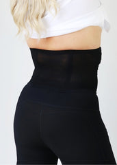 Petite Black Zipper LITE Concealed Carry Corset Holster