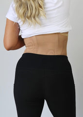 Petite Nude Zipper LITE Concealed Carry Corset Holster