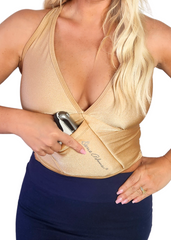 Nude Active Bra Concealed Carry Holster