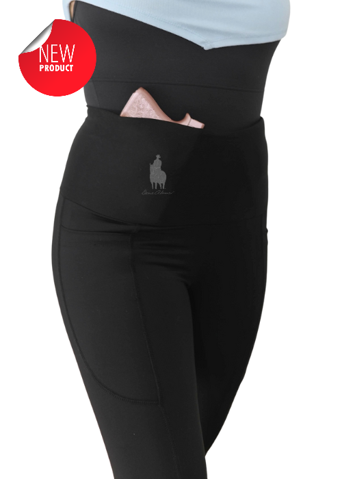 Black Concealed Carry Leggings Shop Online Dene Adams