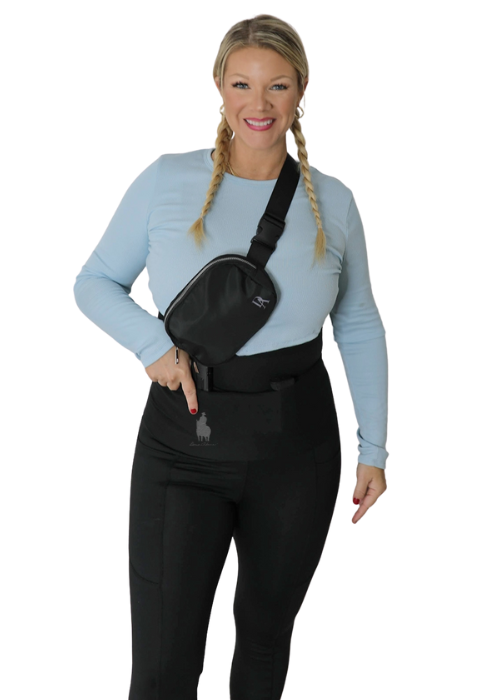 Black Concealed Carry Leggings Shop Online Dene Adams