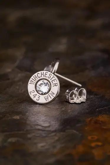243 Bullet Head Stud Earrings