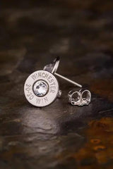 30-30 Bullet Head Stud Earrings