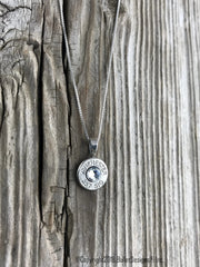 357 Sig Sterling Silver Bullet Head Necklace