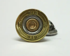 410 Brass Bullet Tie Tac, Bullet Tie Tack