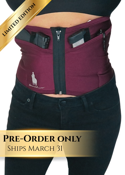 Limited Edition Merlot Carry Corset