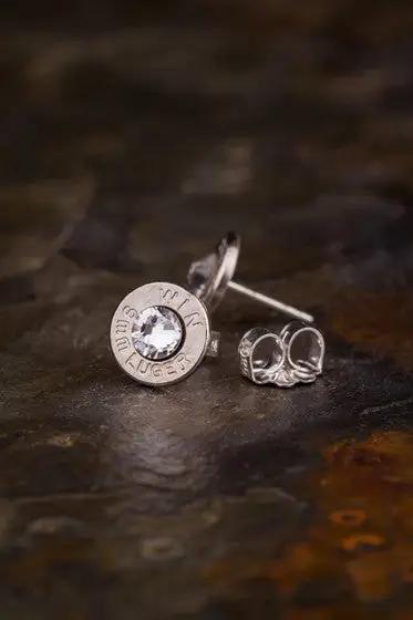 9mm Bullet Head Stud Earrings  Bullet Jewelry