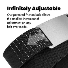 G-Flex ISO 2.0 Gunmetal Belt 1.5"
