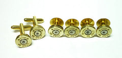 Bullet Cufflinks and Tuxedo Studs Set