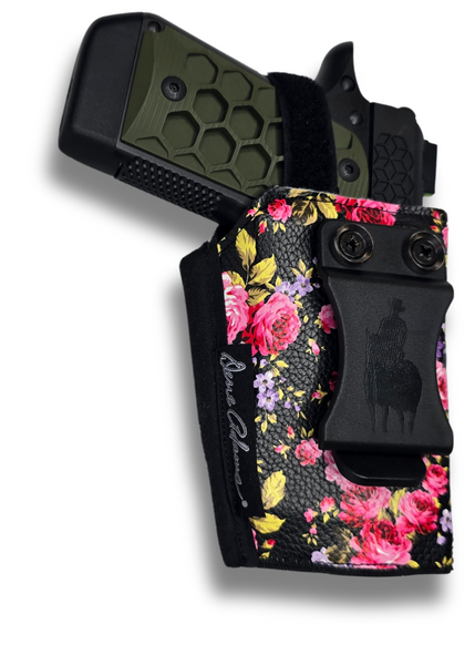 Universal Clam-Shell Trigger Guard & IWB Dark Spring Floral