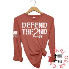 DEFEND THE 2ND Long Sleeve