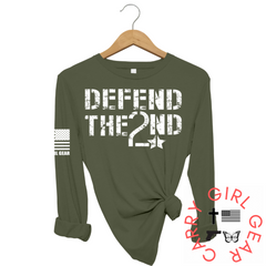 DEFEND THE 2ND Long Sleeve