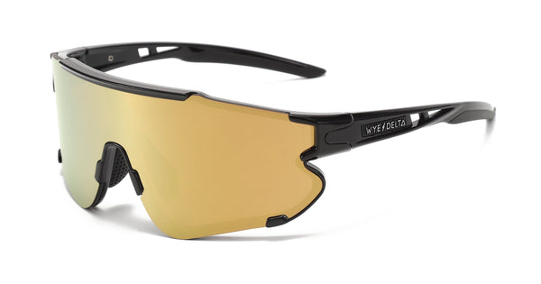 Z87+ HiViz Black Gold Mirror Polarized