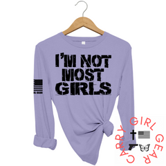 NOT MOST GIRLS Long Sleeve