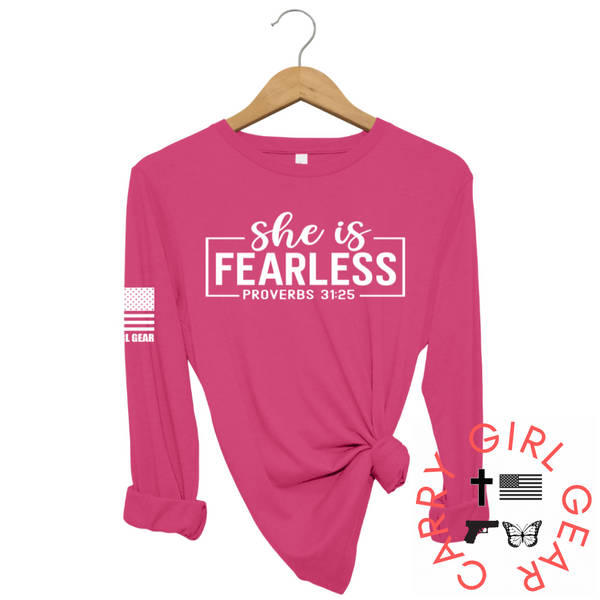 SHE IS FEARLESS Long Sleeve