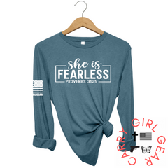 SHE IS FEARLESS Long Sleeve
