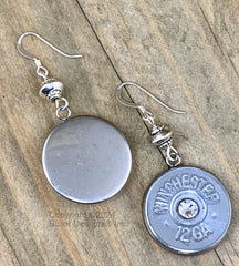 12 Gauge Shotgun Dangle Earrings