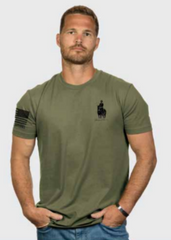 "The Patriot" Men's OD Green T-Shirt