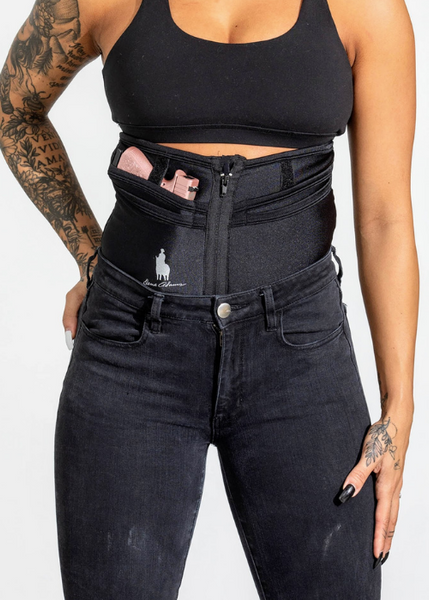 LITE Concealed Carry Corset- Black