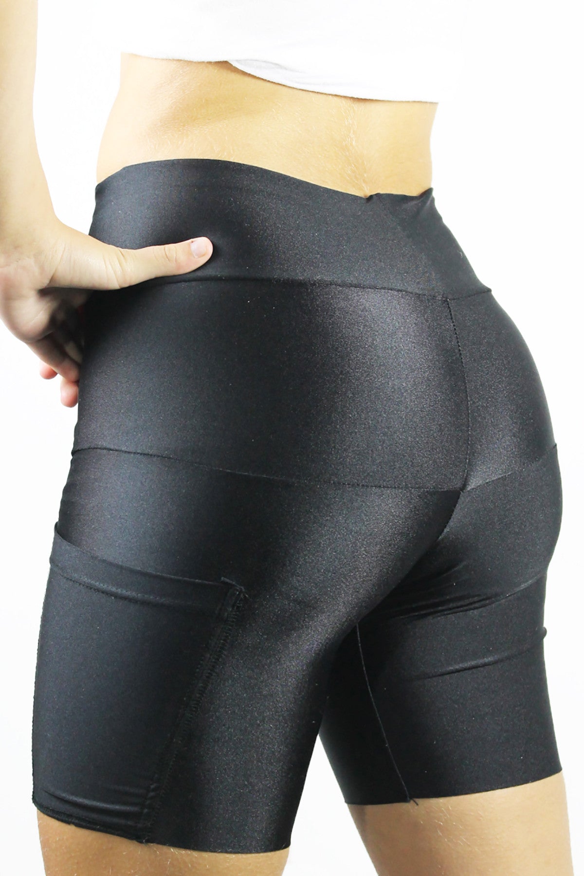 Concealed Carry Shorts - Black Inner Thigh Holster | Dene Adams