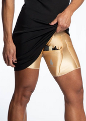 Nude Body Shaping Thigh Holster Concealed Carry Shorts